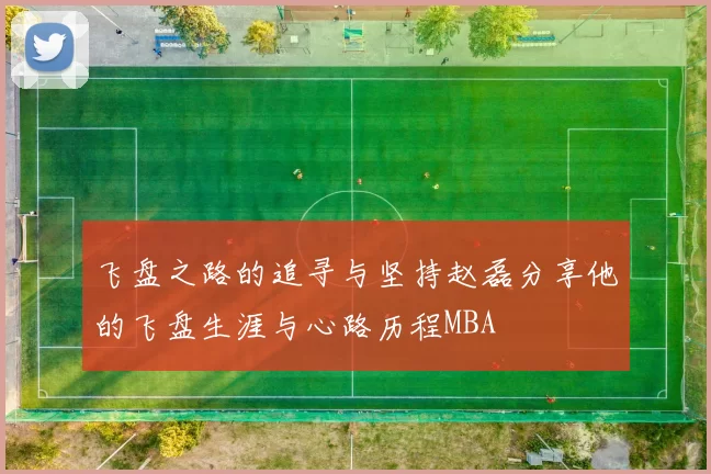 飞盘之路的追寻与坚持赵磊分享他的飞盘生涯与心路历程MBA